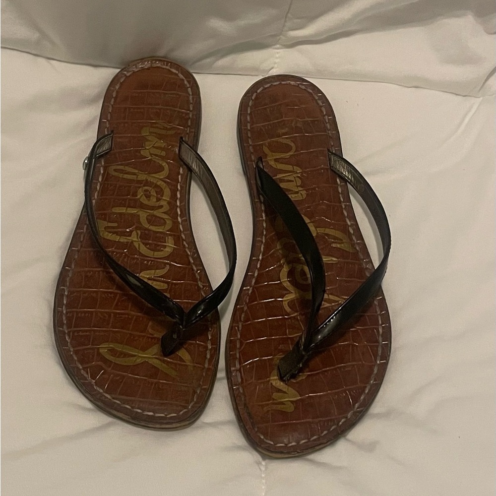 Sam Edelman Brown and Black Sandals